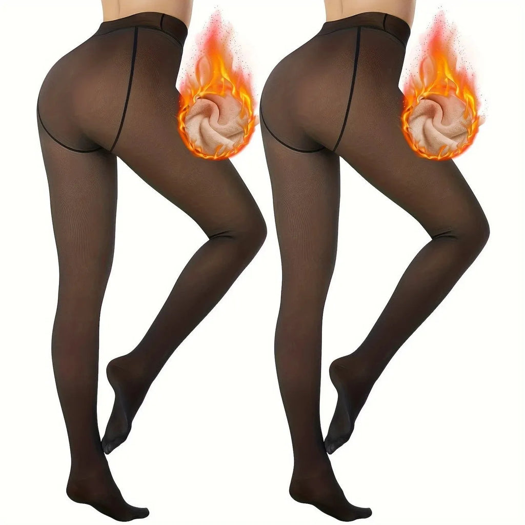 Anti-snagging keep warm outerwear leggings in various colours with wool lining options.