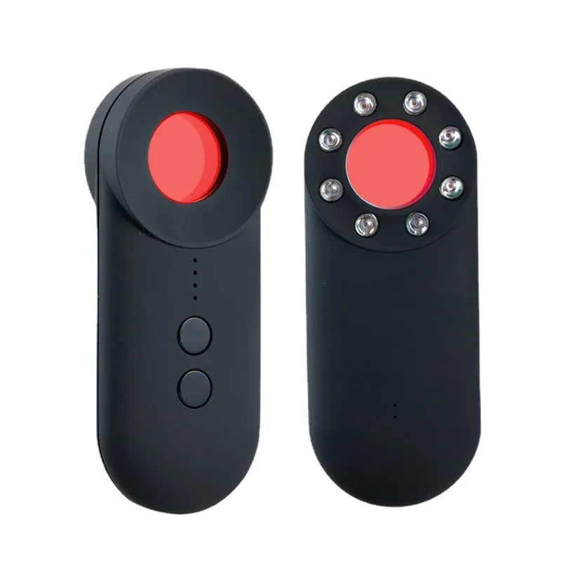 Black GPS signal detector measuring 93.8mm with wifi and camera detection capabilities