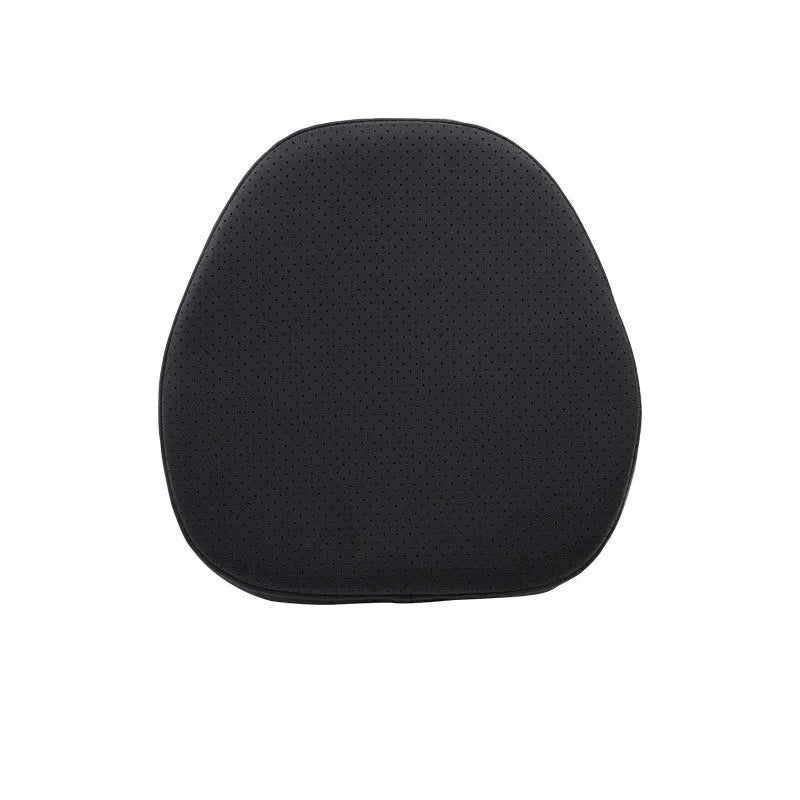 Volvo-style car headrest and neck pillow set with lumbar support in minimalist design