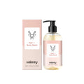 100g bottle of wash and bath lotion for sensitive skin with two-in-one cleansing formula