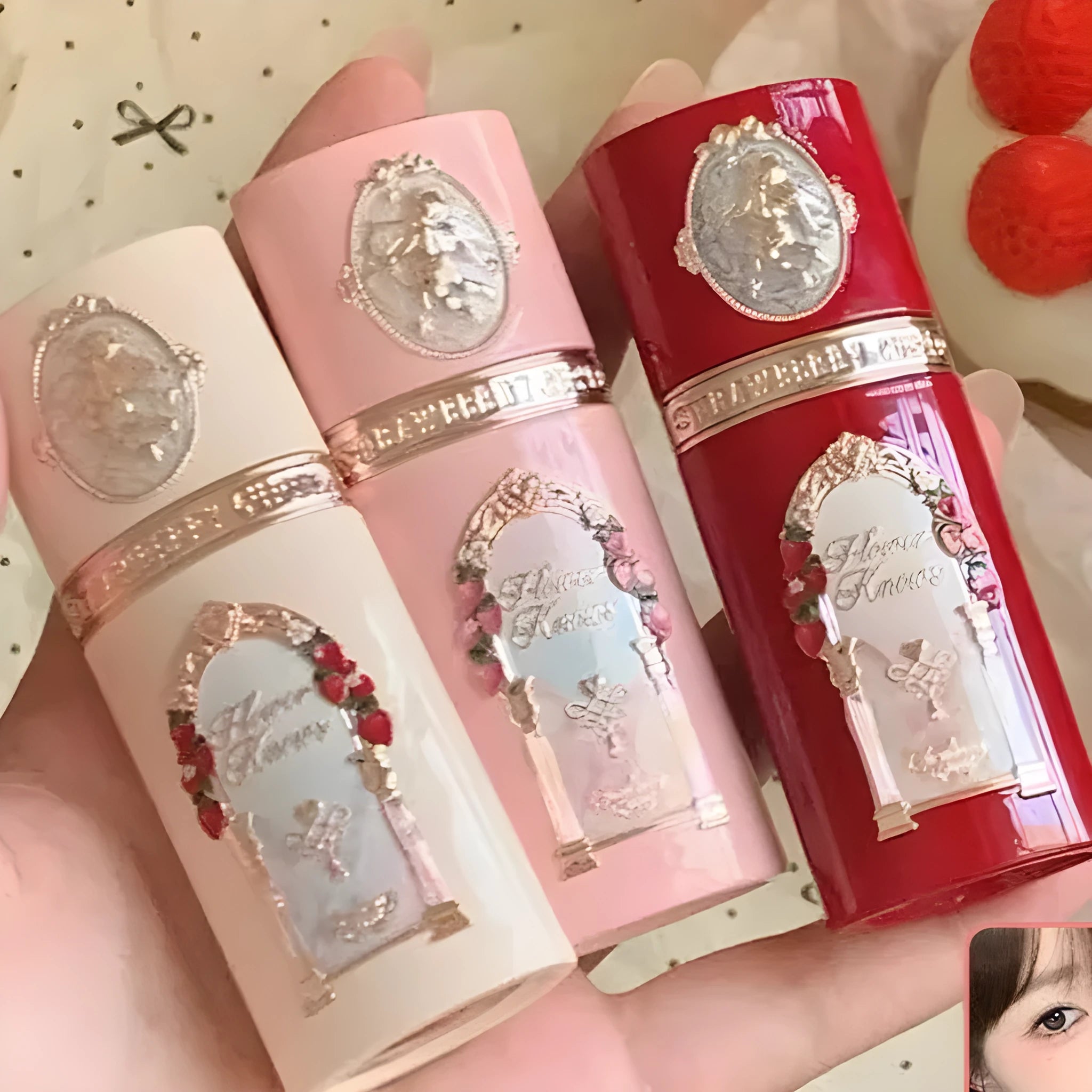 Strawberry Cupid Series Liquid Blush bottle in one of six available colour shades.