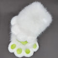 Animal claw cosplay gloves with colourful pads in free size for costume decoration