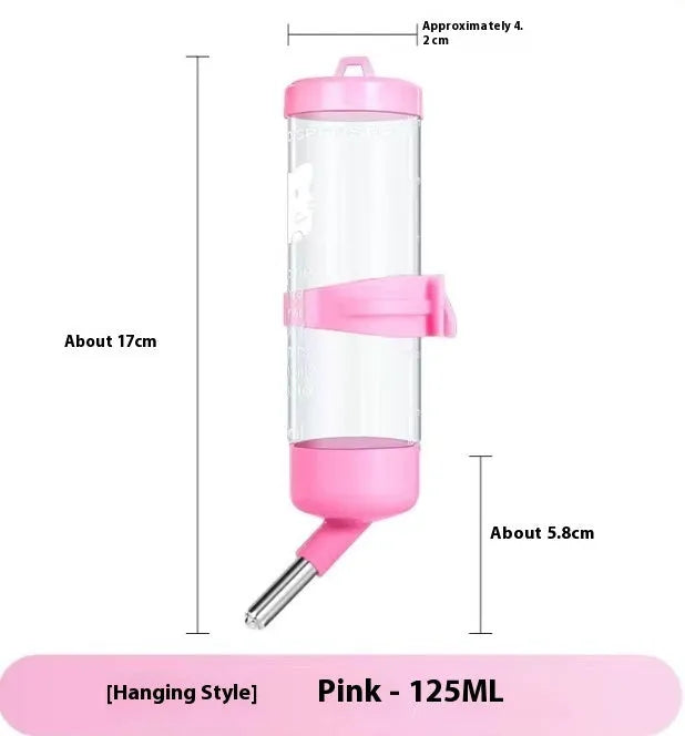 Plastic ball kettle pet water feeder in multiple colours with leak-proof drinking design