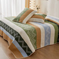 Pure cotton printed bed sheet set in modern bedspread style for a 2.2 metre bed.