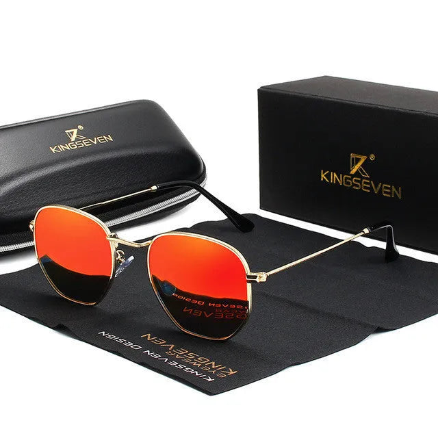 Classic round frame men's sunglasses in retro style with multiple colour options