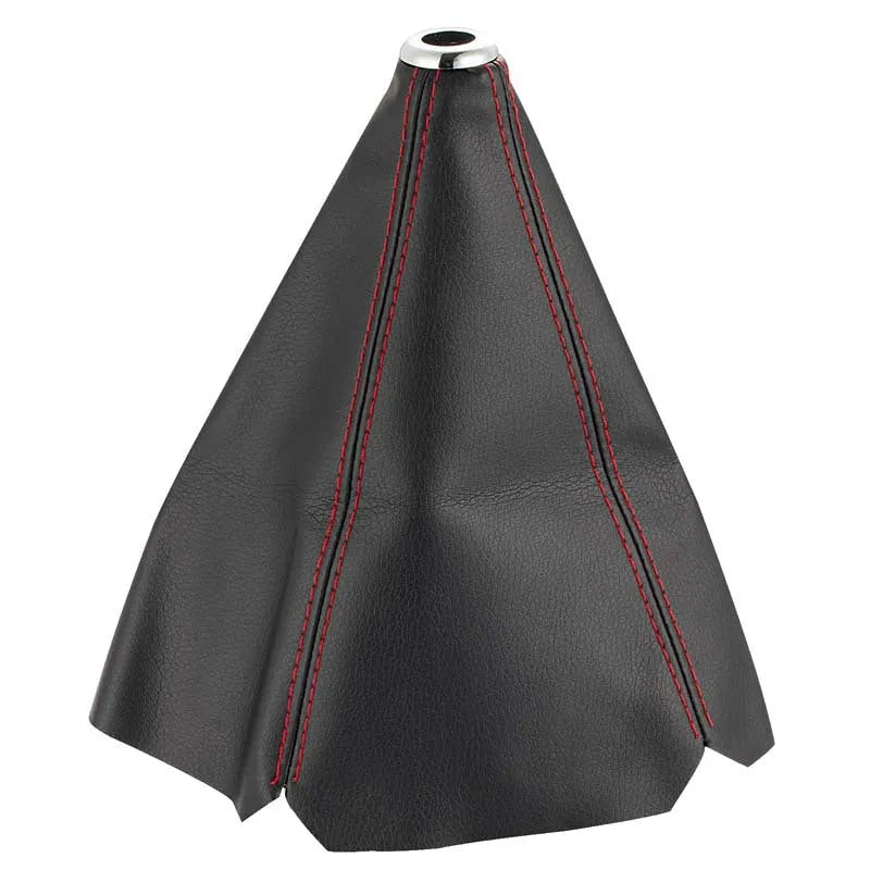 PU leather gear lever dust cover for General Motors vehicles in multiple colour options.