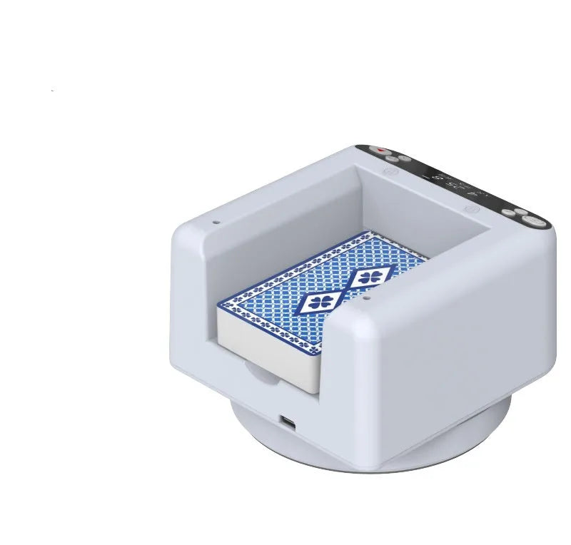 Third generation plastic automatic card dealing machine for poker and casino games