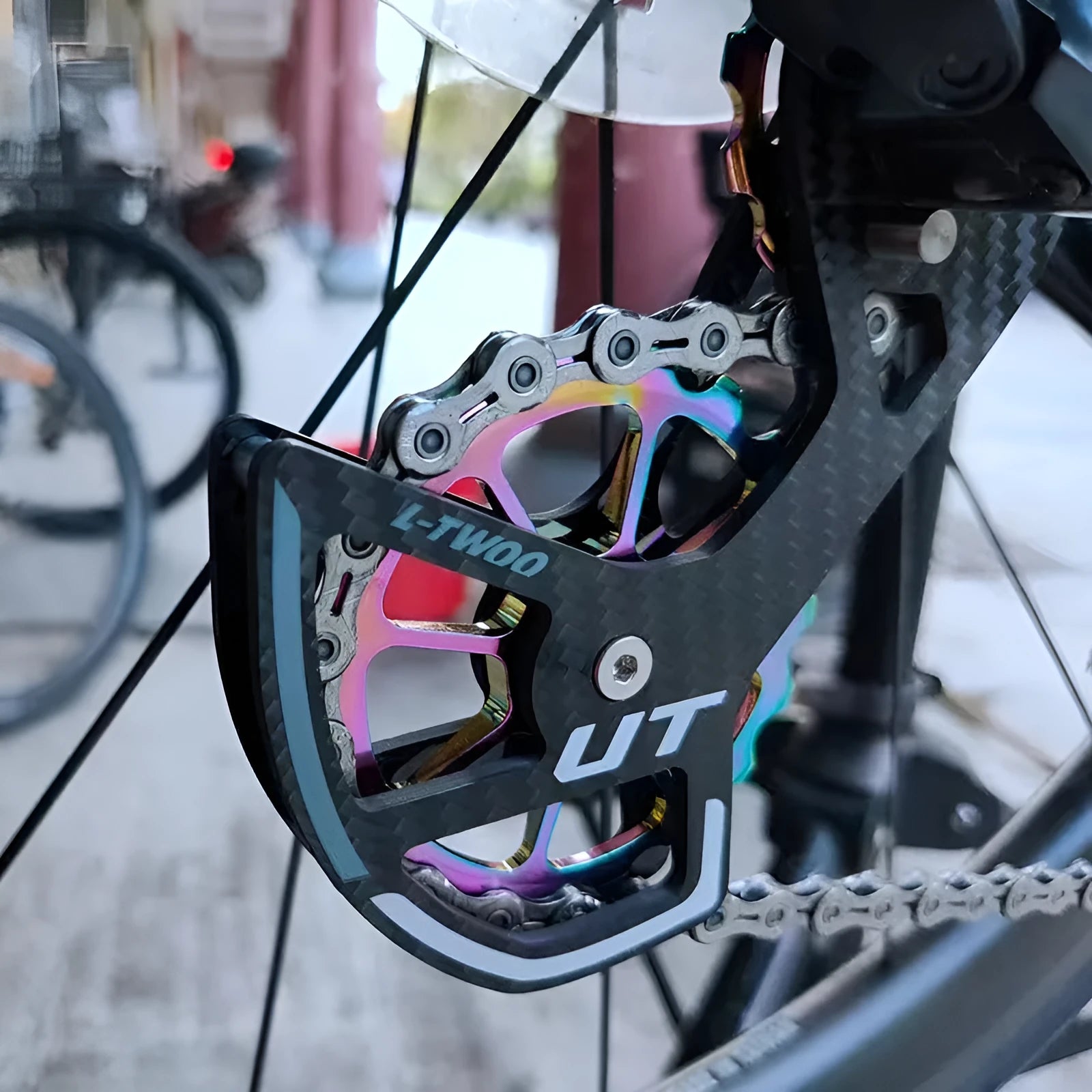 LTWOO 105 large rear derailleur jockey pulley wheels for Shimano R7000 compatibility