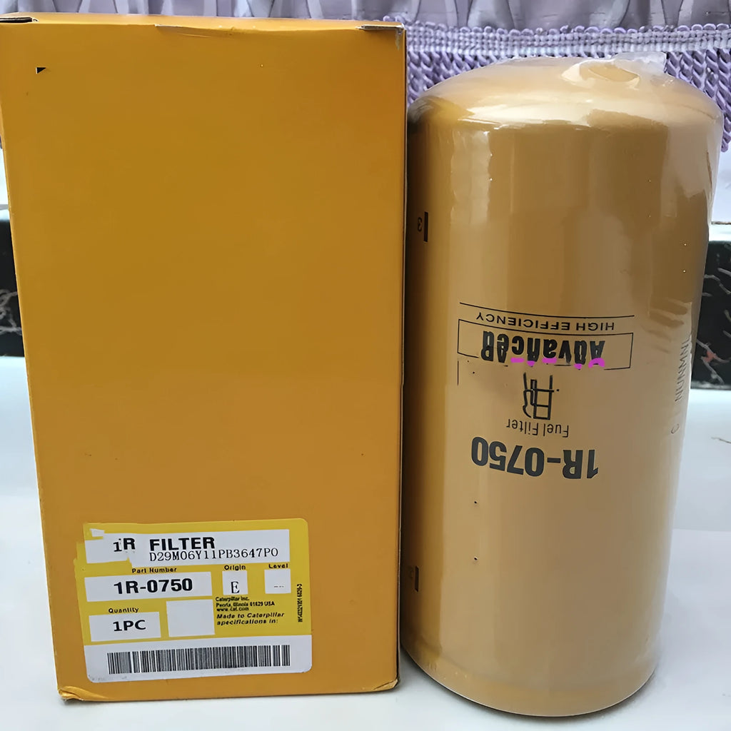 1R-0750 fuel filter element for diesel fuel filtration applications