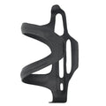 Black all-carbon fibre side pull water bottle cage for road and mountain bikes.
