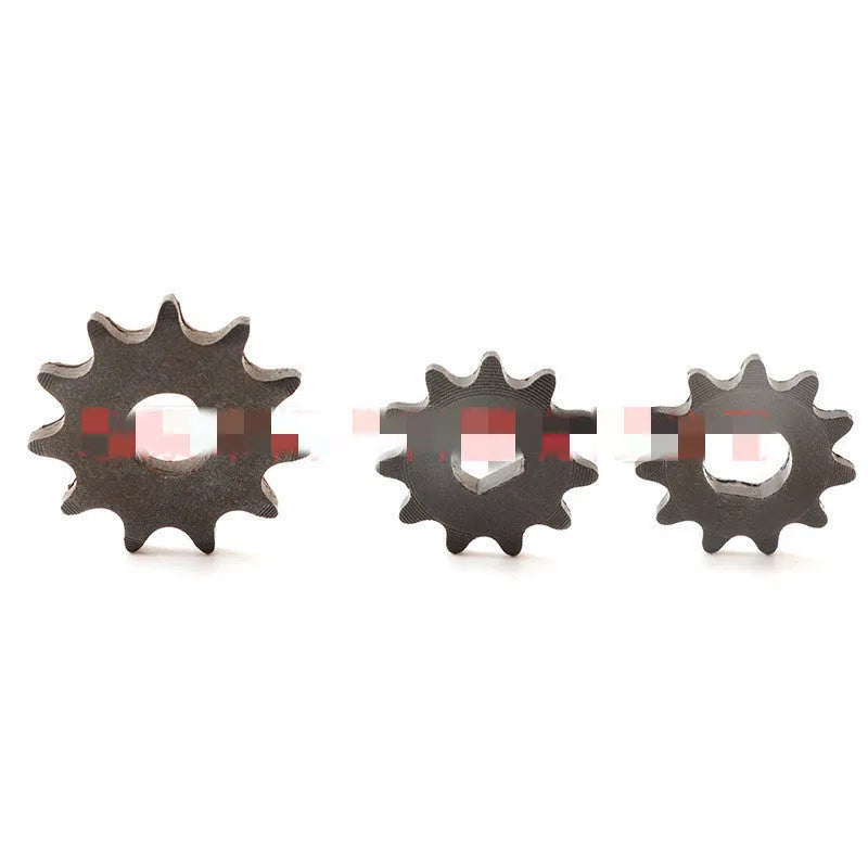Cast iron motorcycle 11 gear for 25hT8F chain reduction motor systems