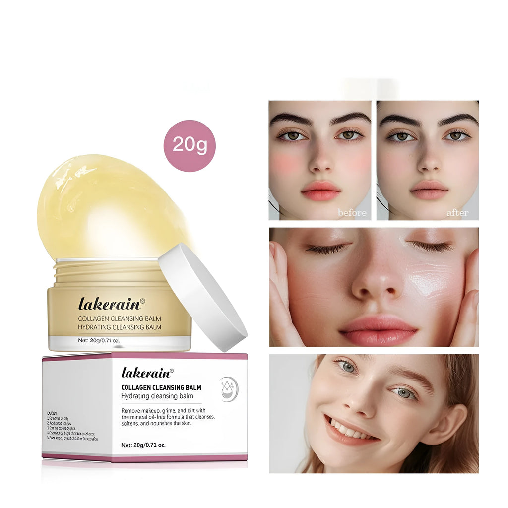 Makeup remover cream in 20g size with rose fragrance for facial and lip cleansing