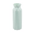 Green gray pink white drop-resistant melamine plastic vase with 7.2cm base diameter