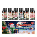 Six bottles of Christmas Warm Home aromatherapy oil for diffusers, 60ml each