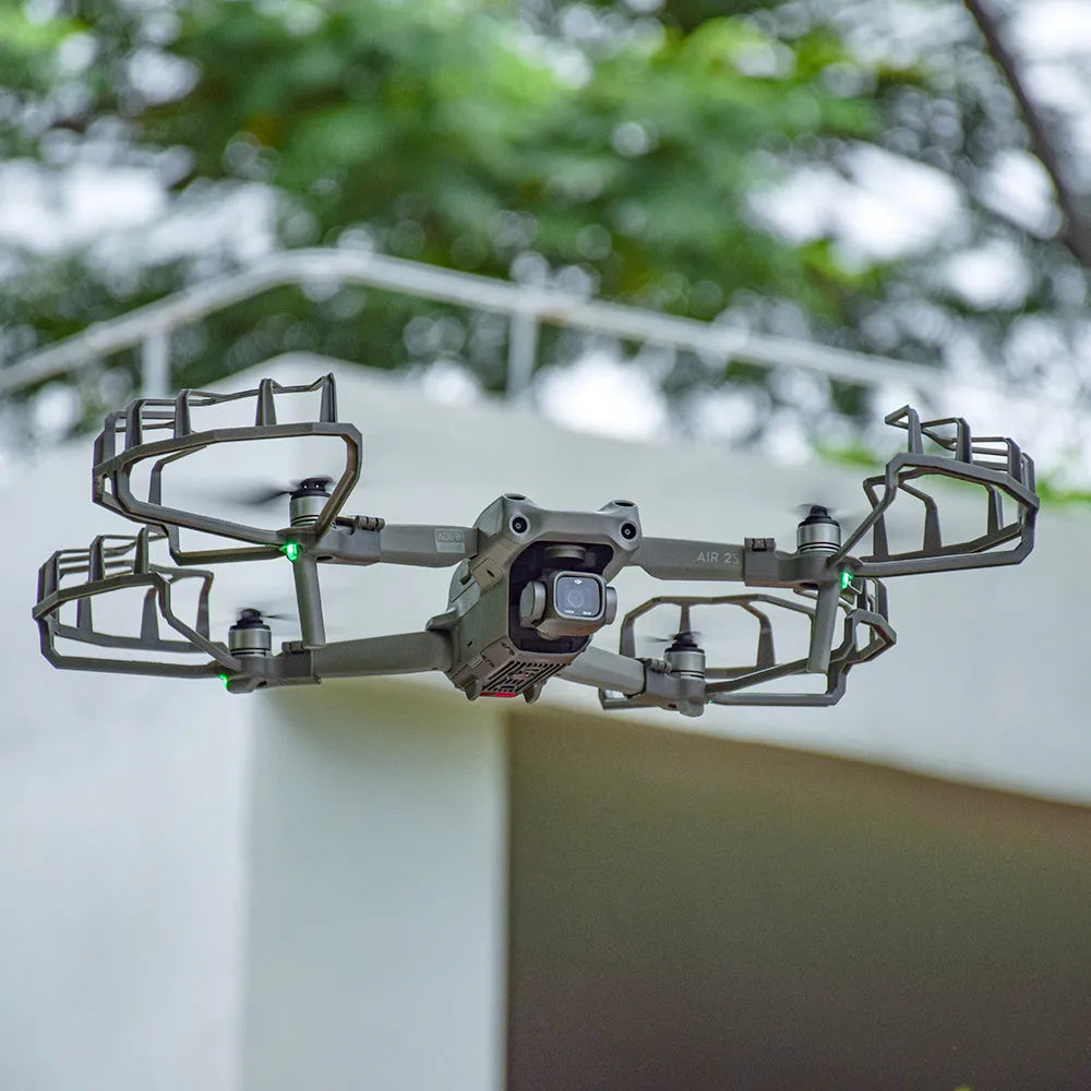 Grey ABS plastic propeller protection ring for DJI Mavic Air 2 and Air 2S drones.
