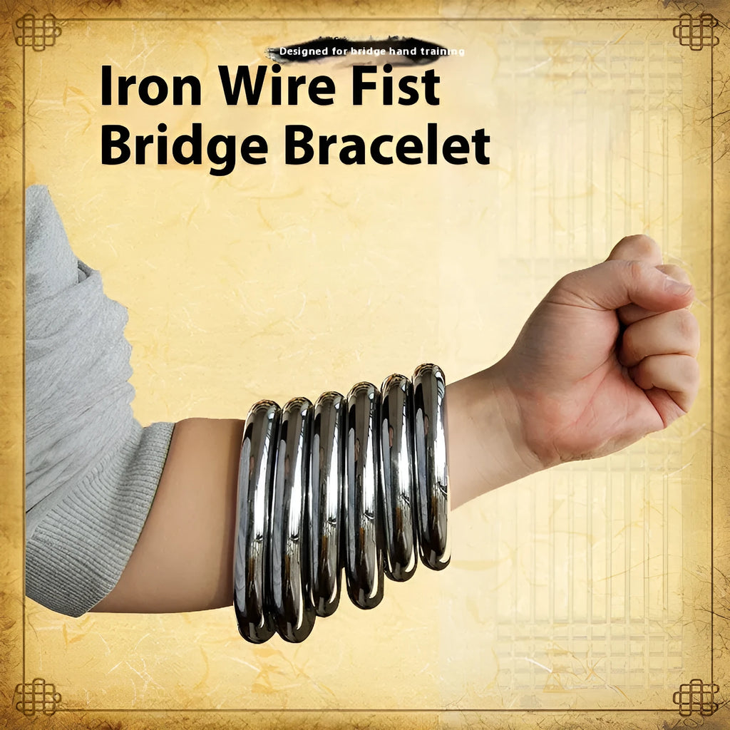 Carbon steel Wing Chun training ring with electroplating finish for martial arts conditioning