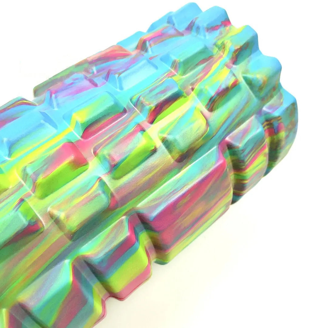 33cm camouflage pattern EVA foam roller in multiple colour options for fitness recovery