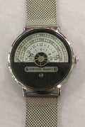 Men's M-1288 sports quartz watch with 40mm dial showing gold and silver colour options