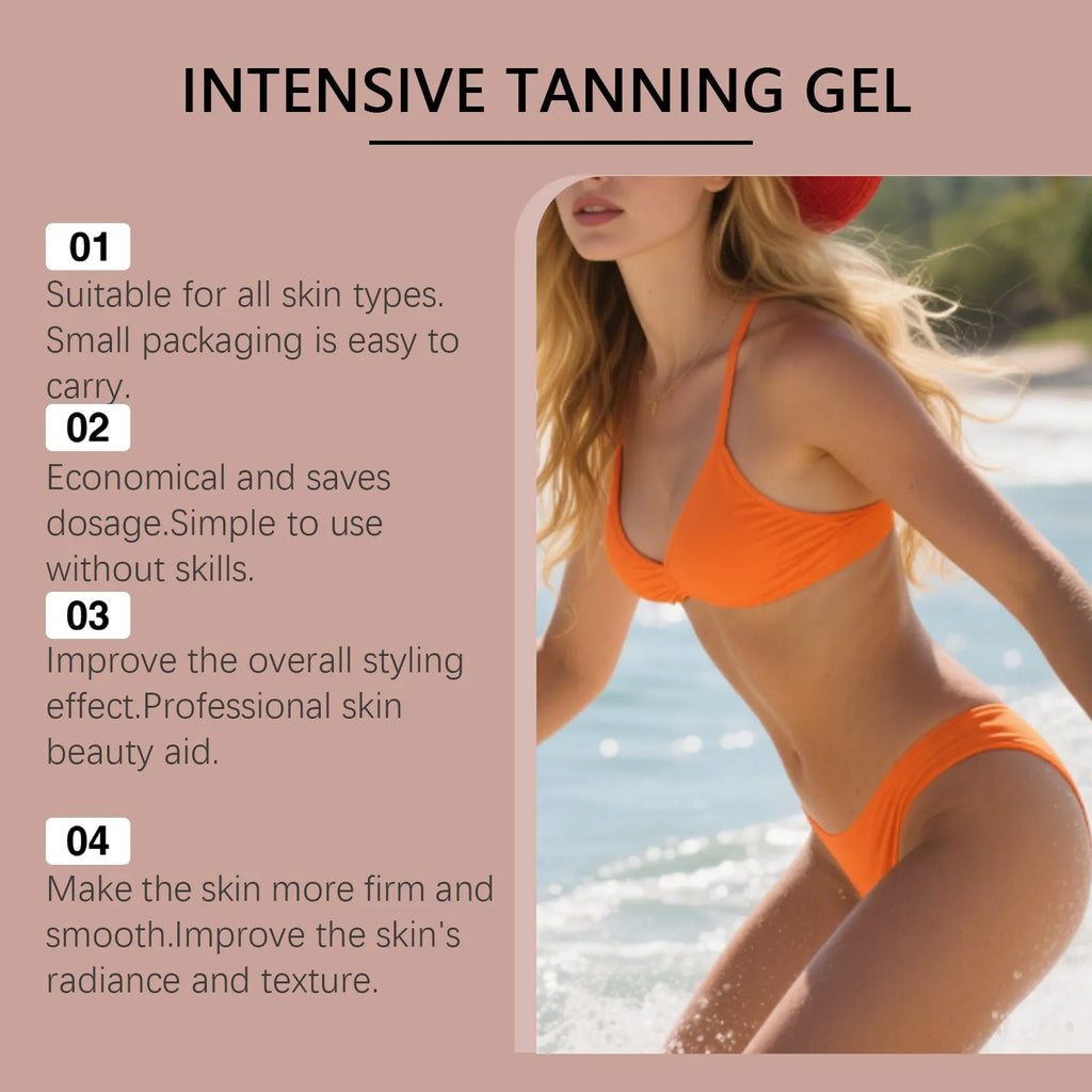 Golden black refreshing skin gel 150g with carrot seed oil and mica for universal skin types