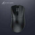 Attack Shark wireless triple-mode mouse in black, white, or red colours