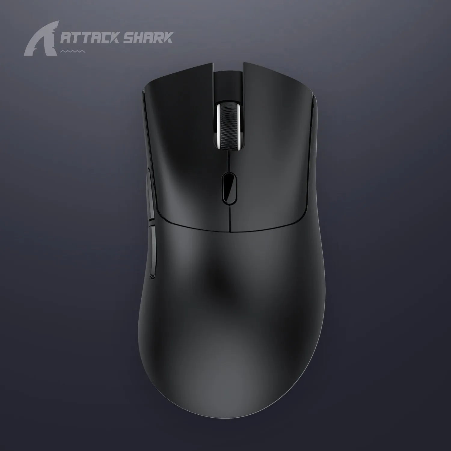 Attack Shark wireless triple-mode mouse in black, white, or red colours