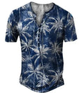 Men's short sleeve sport shirt with simple lapel button front in polyester bird eye cloth