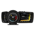 A600 GPS car navigation monitor with OBDII connector and multilingual display options