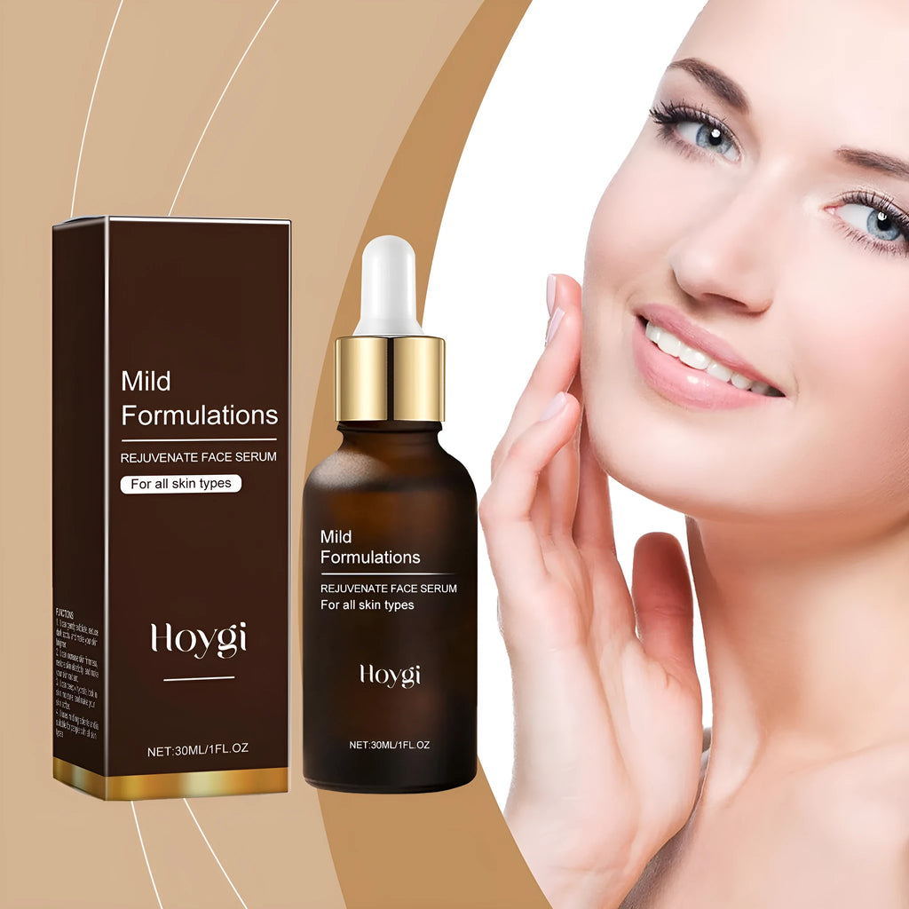 30ml facial skin care essence bottle with hydrating formula containing arbutin, collagen and vitamin C