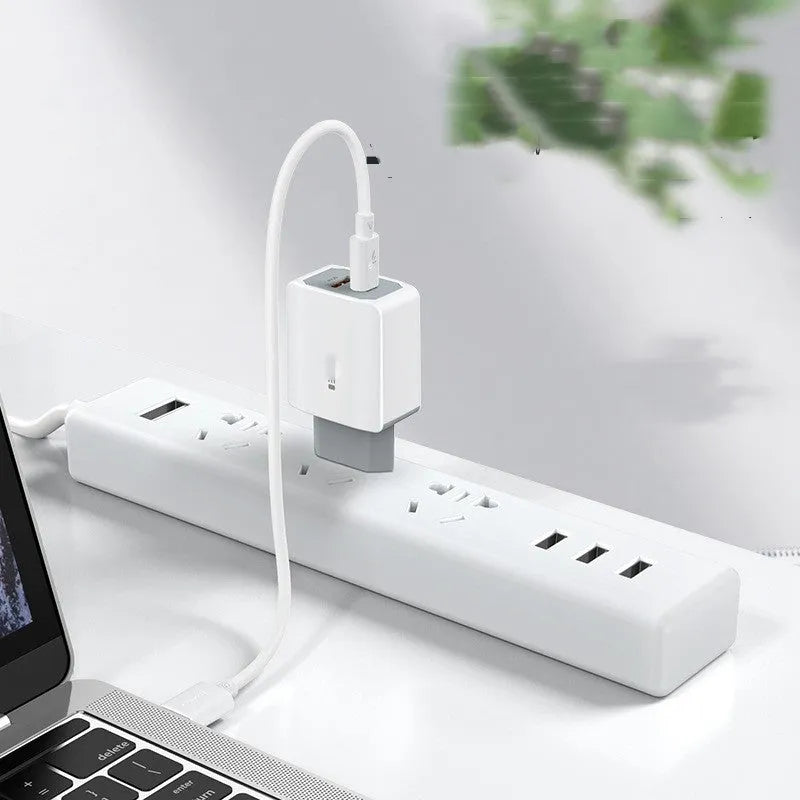 White European standard fast charge phone charger set with fireproof ABS PC construction