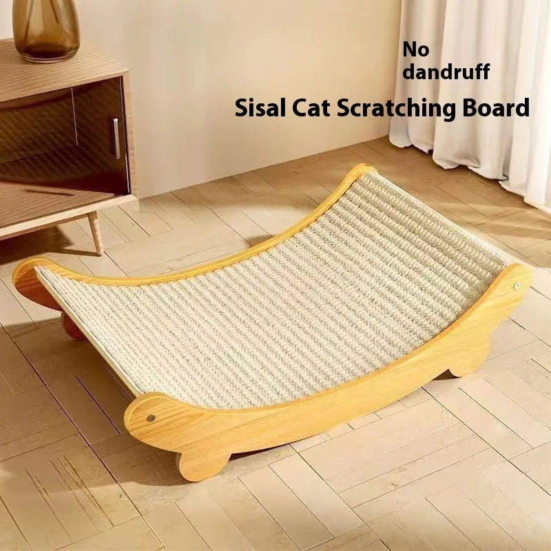 Sisal blanket cat scratch board in pastoral style available in small and large sizes