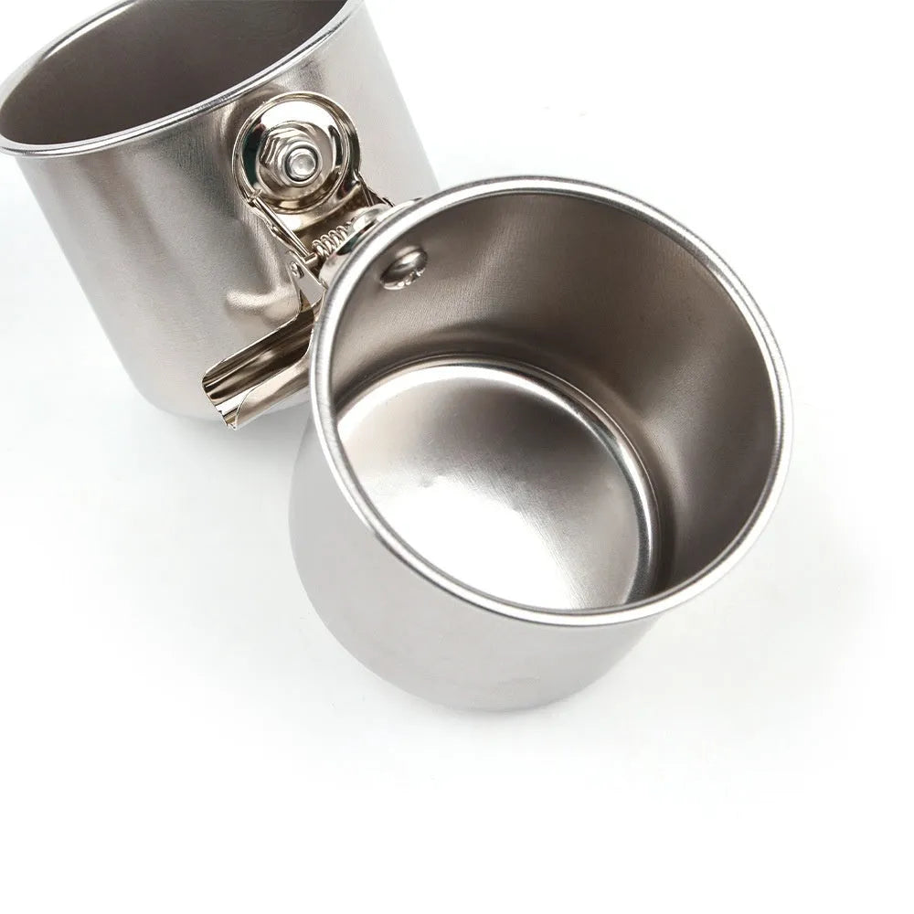 Stainless steel birdcage feeder with natural metallic finish for outdoor bird feeding