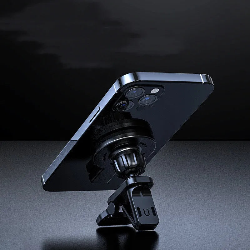 Mobile magnetic absorption wireless charger in black and white with 9W PD USB support