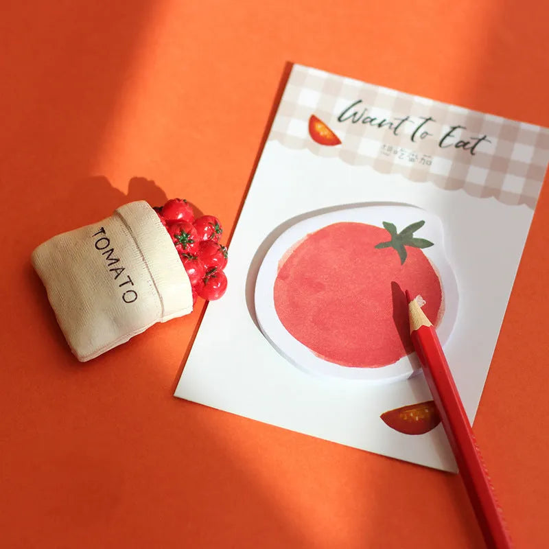 A6 notebook paper pad with 30 sheets of 80g paper in four colour options