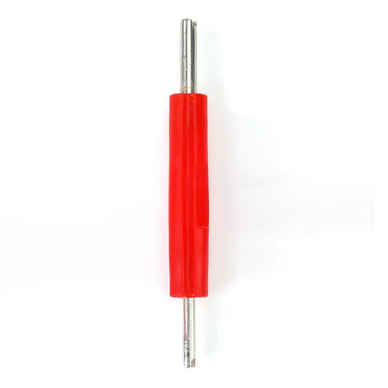 Aluminium alloy single-head valve wrench tool in three colour style options