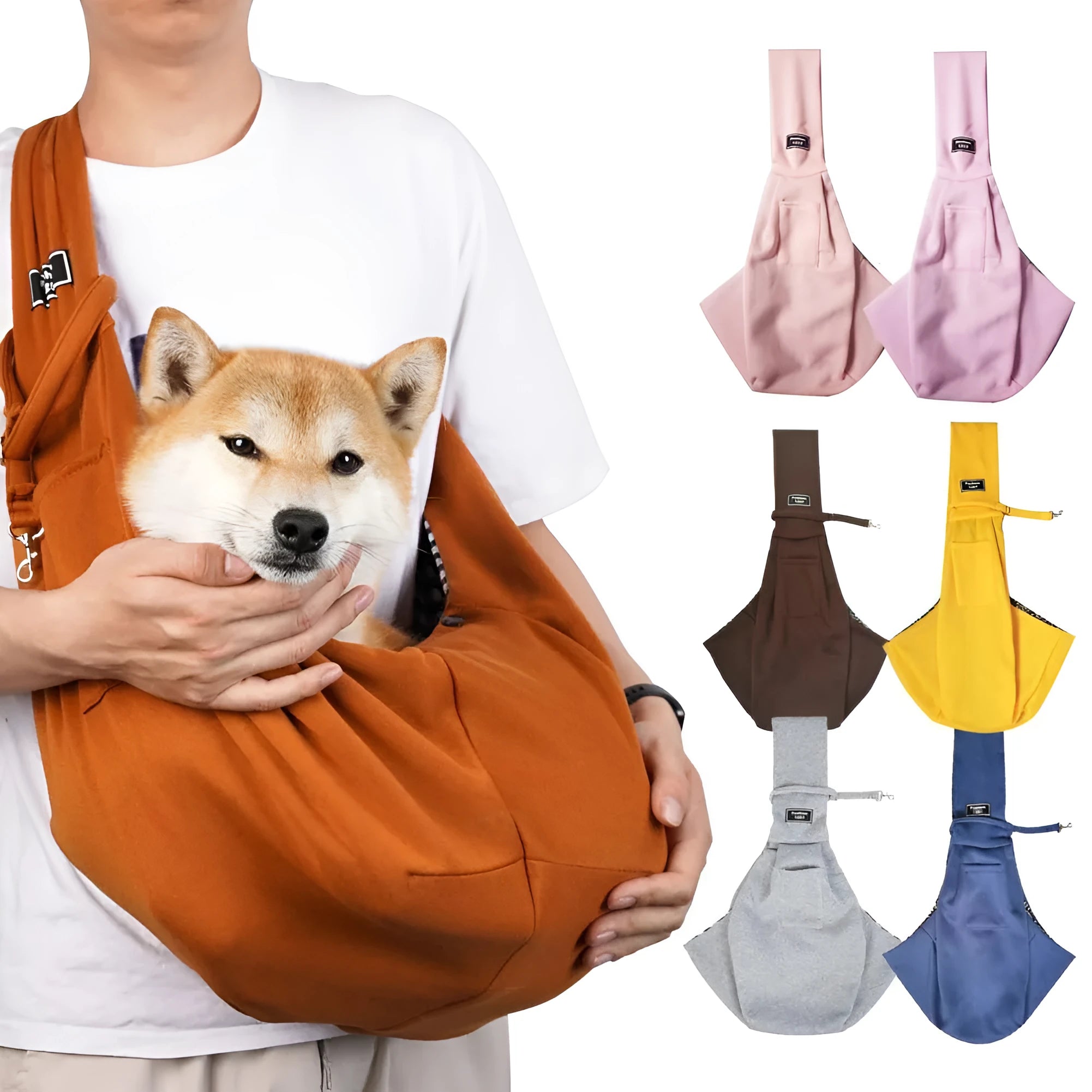 Breathable large capacity folding cat messenger backpack in multiple colours