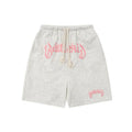 Men's loose-fit hip hop shorts in cotton blend fabric, cropped length, multiple colours