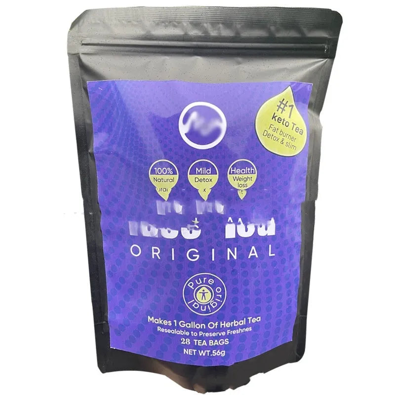 28 Day Slim Flat Tummy Tea collection with multiple herbal blends for women