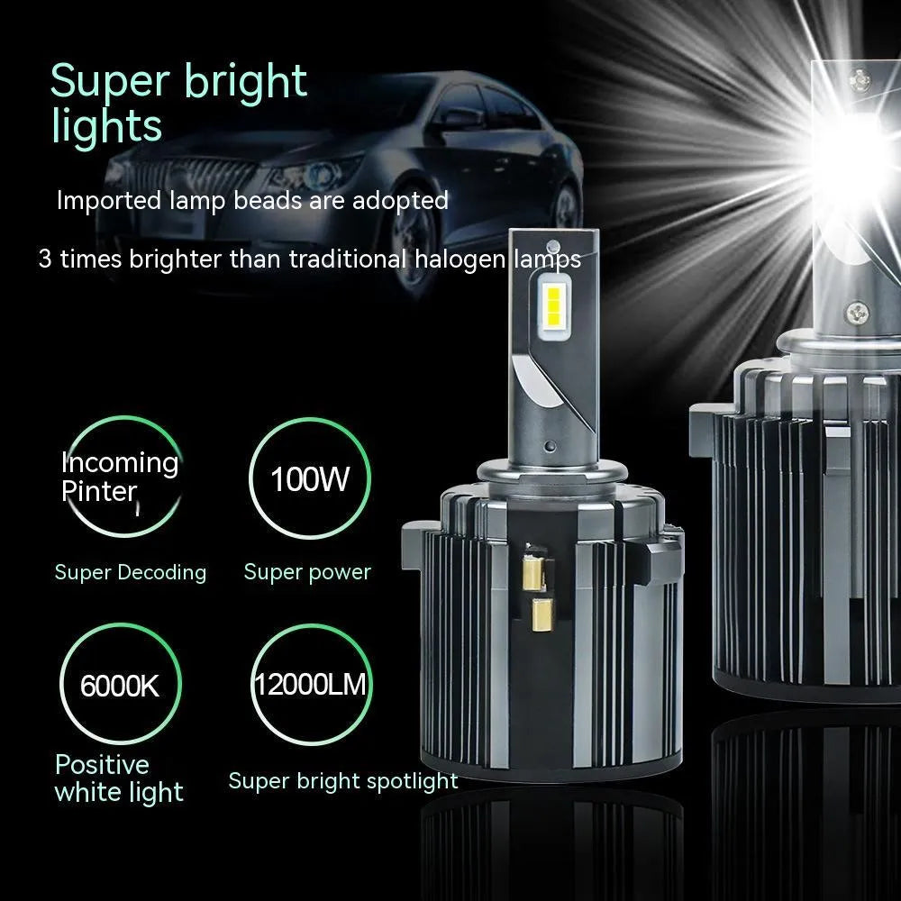 Volkswagen Golf 7 Škoda Yeti Karoq LED low beam headlight replacement bulb with aviation aluminium construction