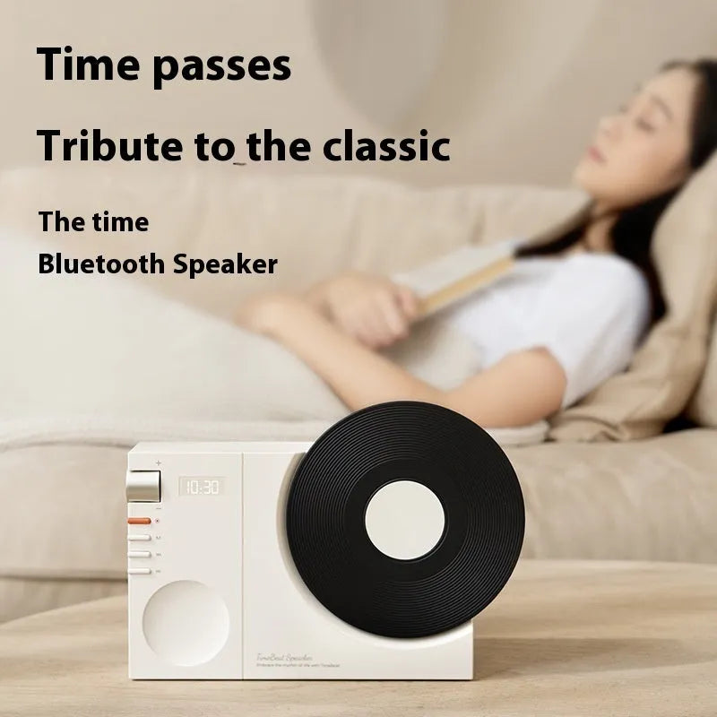 Mini Bluetooth portable speaker in obsidian black colour with USB charging port