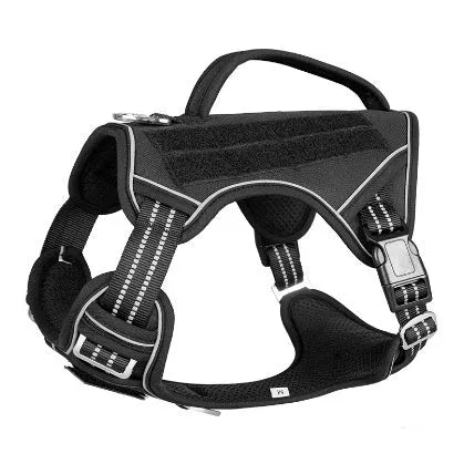 Tactical dog chest strap harness in Oxford cloth for working dogs