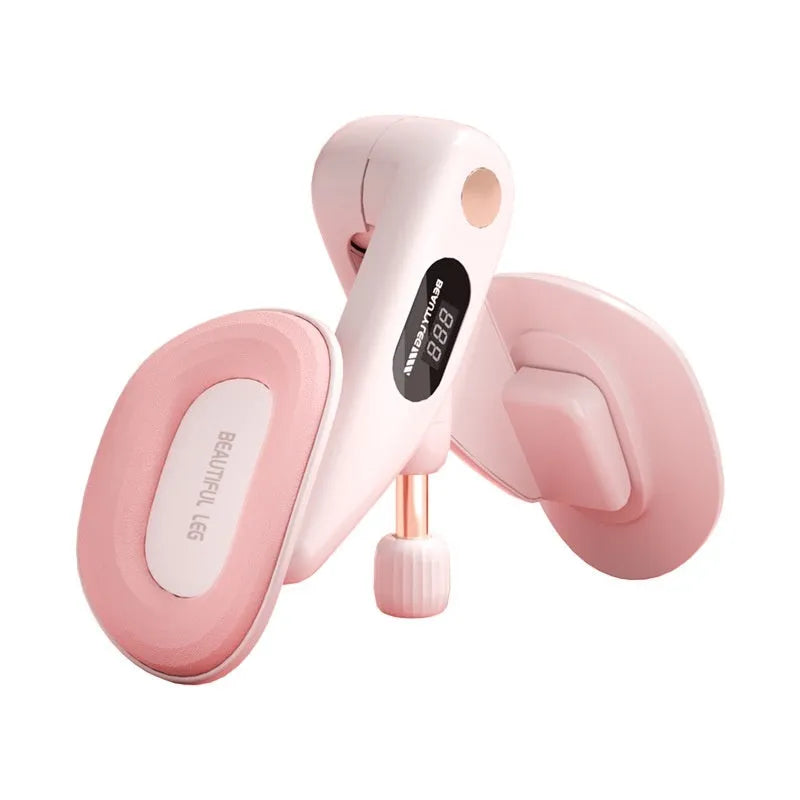 Pelvic floor muscle counter training device in blue, grey, green or pink colours