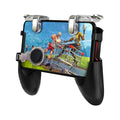 Mobile phone game controller auxiliary suit in black or brown black with plug-in physical connection