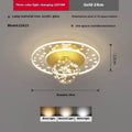 Modern minimalist ceiling light for corridor and hallway spaces with three colour lighting options