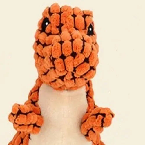 Grey, green, and orange bite-resistant dog toys with sound for training and boredom relief