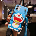 Cartoon camouflage silicone wallet phone case for Huawei smartphones in multiple colours
