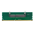 DDR4 laptop to desktop memory adapter card with included memory stick on anti-static bag