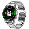 Smart sports watch with 1.3-inch IPS touchscreen display showing fitness metrics