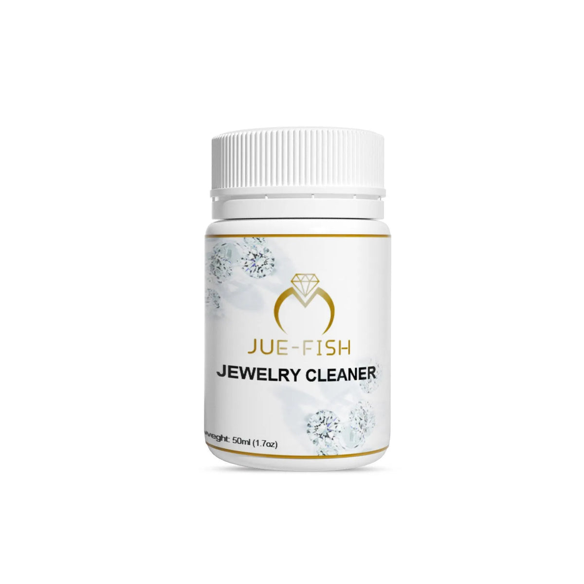 50ml jewellery cleaner liquid bottle for diamond necklace and metal care, rust and ash removal solution