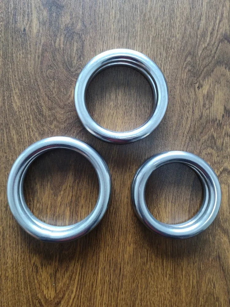 Carbon steel Wing Chun training ring with electroplating finish for martial arts conditioning