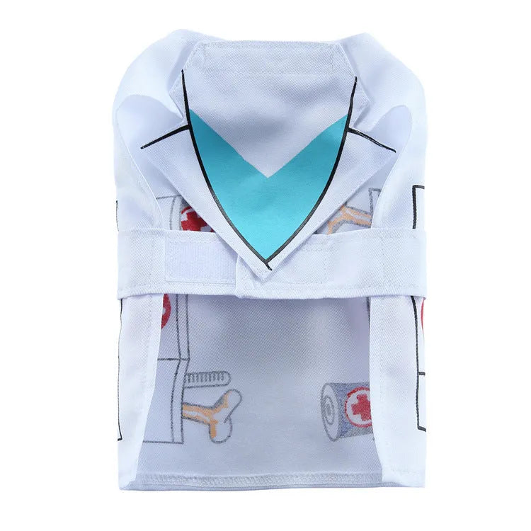 Dog butterfly wings cosplay outfit in polyester, available in sizes S M L XL and multiple colours